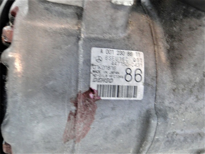 фото №8, Mercedes w211 211 насос кондиціонера компресор 642