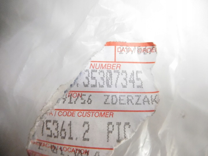 фото №9, Кутник бампера лівий зад fiat ducato оригінальний номер 735307345