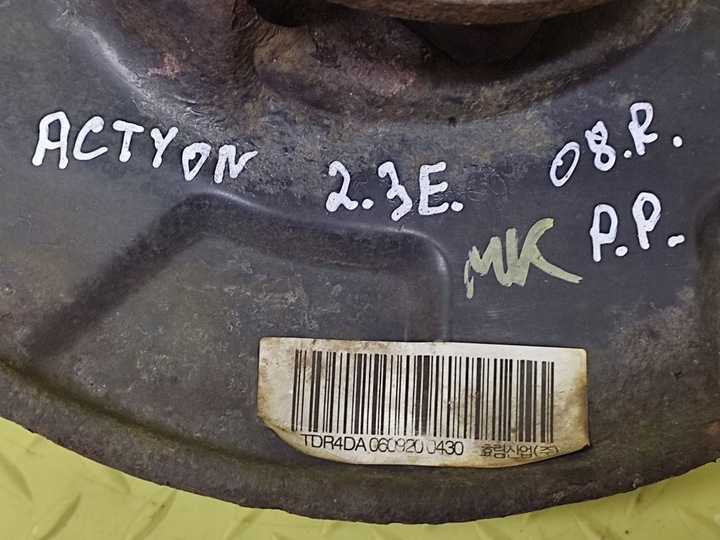 фото №5, Ssangyong actyon 2.3 поворотна опора ступиця праві перед