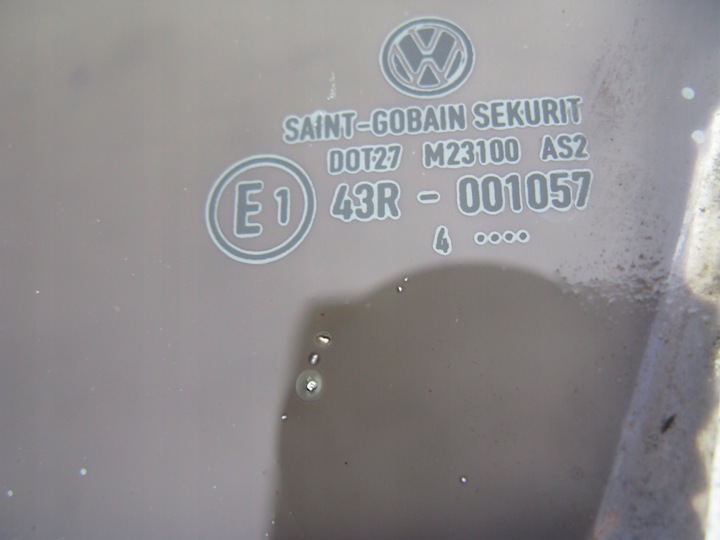 фото №4, Скло двері зад ліва vw golf v hb 43r-001057 dot27 m23100 as2