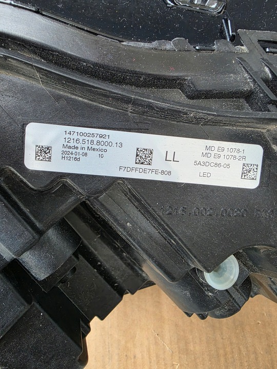 фото №13, Bmw 2 g42 m2 g87 купе лампа права ліва led тінь line перед