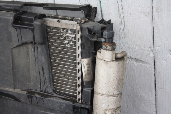 фото №8, Mercedes a w168 pas радіатор вентилятор