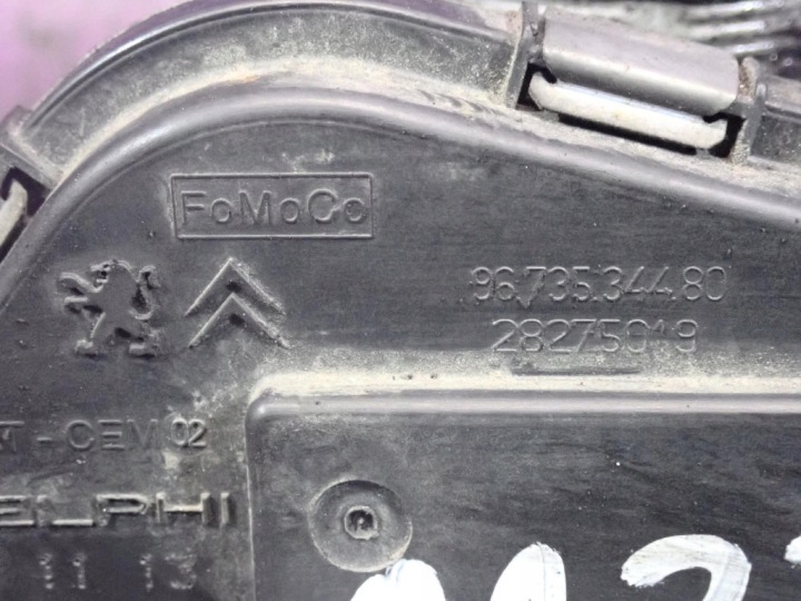 фото №6, Citroen berlingo ii 12-15 1.6 114km дроссельная заслонка 9673534480 5 pin