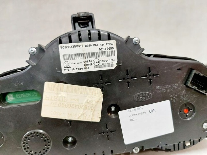 фото №10, Fiat 500x 500 x 1.4 t спідометр  прилади obrotomierz uk 52042699