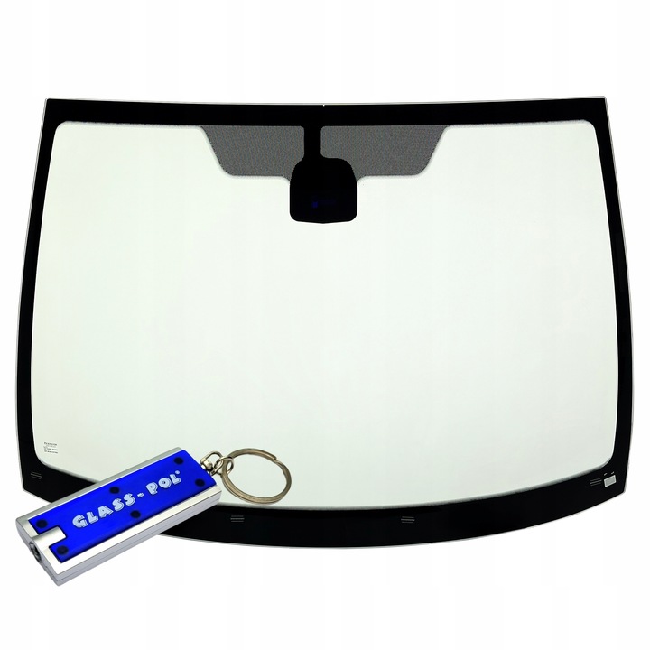 фото №1, Стекло лобовое передняя citroen c2 2003-2010 солнечный датчик новая