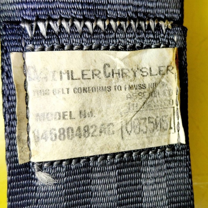 фото №6, Застібка ременя безпеки зад chrysler voyager 04680482ac nr1088