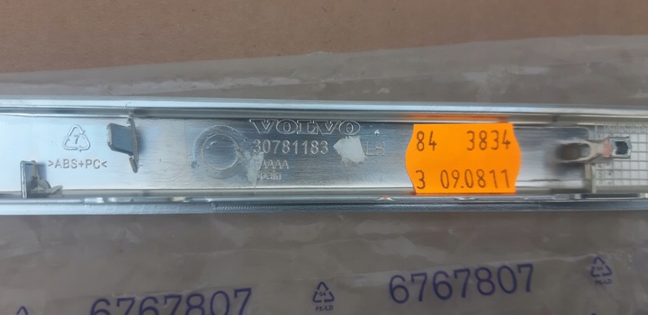 фото №3, Volvo xc60 планка дверь зад левая новая oe! 30781183