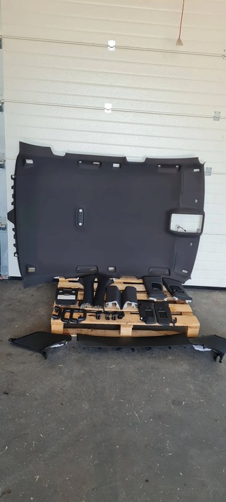 фото №15, Q5 8r стеля стеля sline чорна стійки комплект