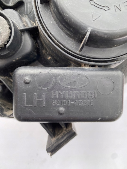 фото №14, Фара передняя левые перед hyundai getz рестайлинг + вкладка - 92101-1c500