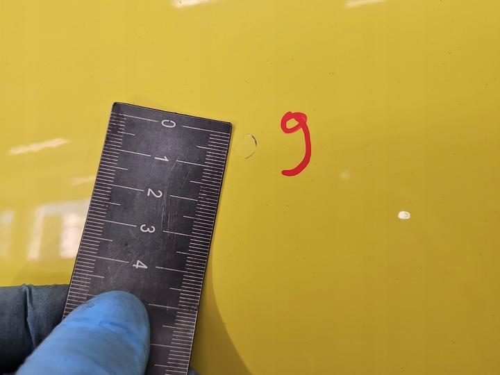 фото №11, Дверь перед левая peugeot 107 3d жёлтый kbl