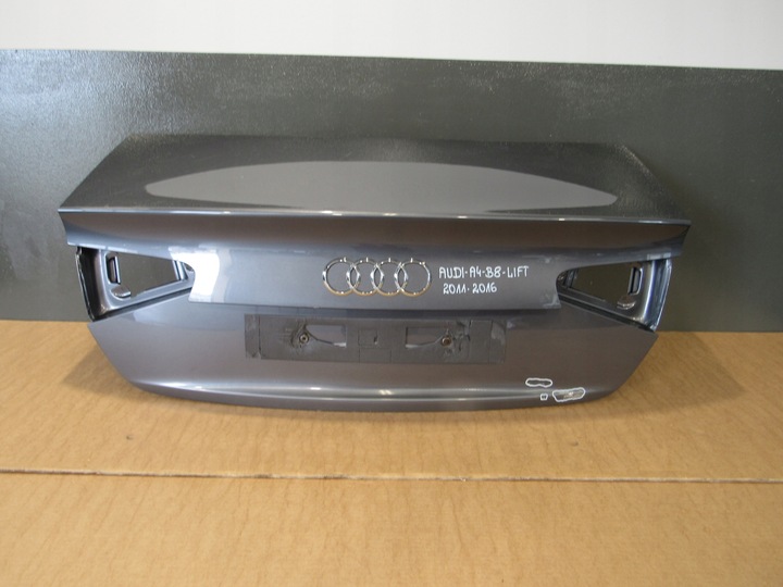 фото №6, Audi a4 b8 рестайлинг 2012-2016 крышка зад sedan