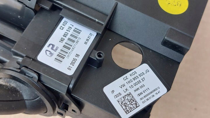 фото №6, Перемикач комбінований кермовий/підкермовий vw golf v 5 vi 6 eos touran 1k0857552 1k0953