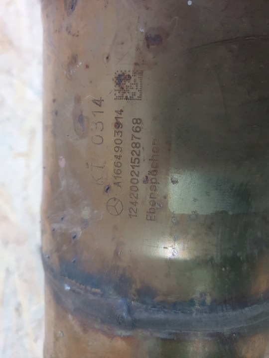 фото №6, Mercedes ml gl w166 катализатор dpf a1664903914