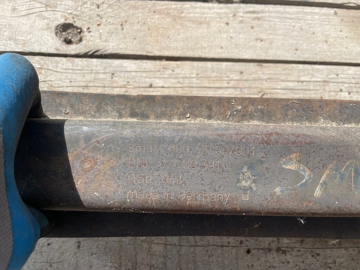 фото №3, Балка бампера перед smart fortwo i 0004835v001