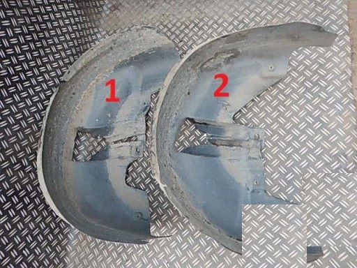 фото №1, Vw touran 03-06 подкрылок задние левая