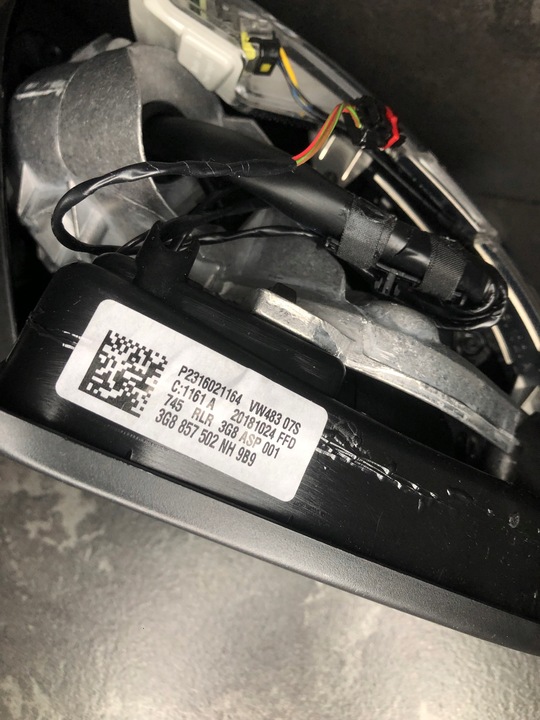 фото №6, Vw arteon дзеркало праві 15pin + 2pin 360 камера uk