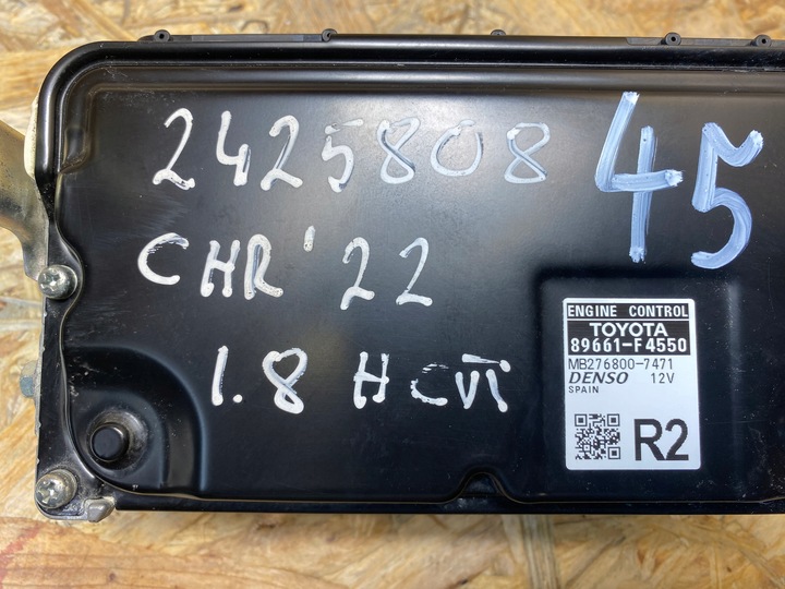 фото №11, Комп'ютер блок керування двигуна ecu toyota c-hr chr 1.8h cvt 89661-f4550