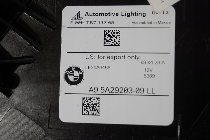 фото №9, Капот pas лампи бампер bmw g01 g02 рестайлінг c1m