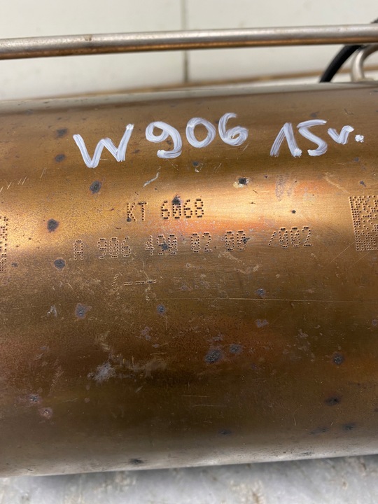 фото №7, Mercedes w906 рестайлинг 2.2 катализатор dpf fap a9064900200