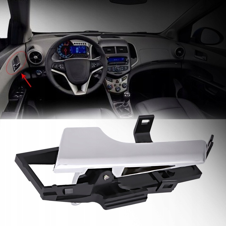 фото №6, Chevrolet aveo ручка внутренняя левая 96462709 96462710