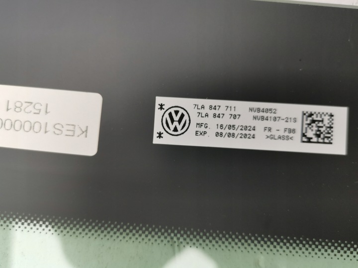 фото №9, Окно боковые сдвижные kamper левая vw t6 california 7la847707 новое оригинал