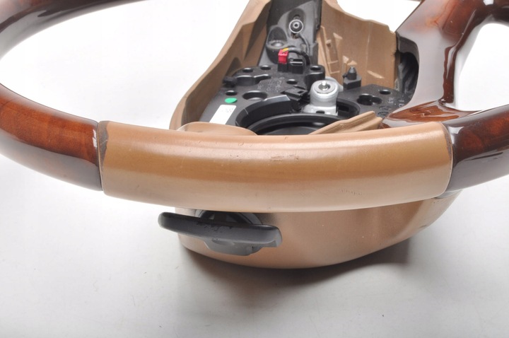 фото №14, Mercedes w221 рестайлінг кермо шкіряний дерев'яна a2214603803