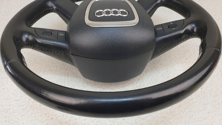 фото №6, Audi q7 4l шкіряний кермо комплектна оригінал