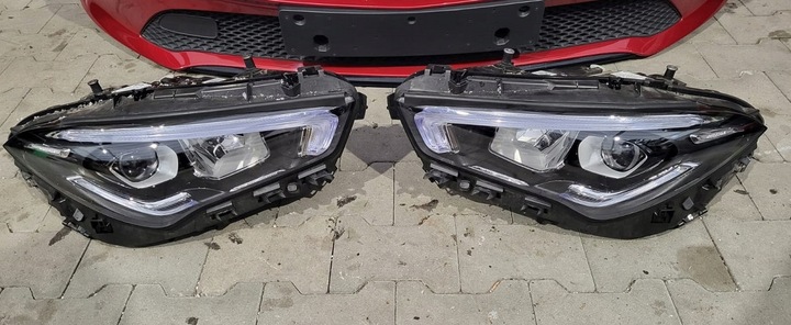 фото №8, Mercedes cla w118 капот бампер крило pas фари 993