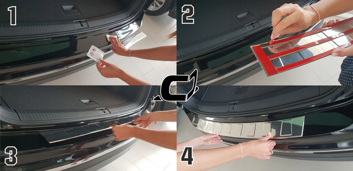 фото №8, Ford b-max 2012-2017 накладка планка na бампер