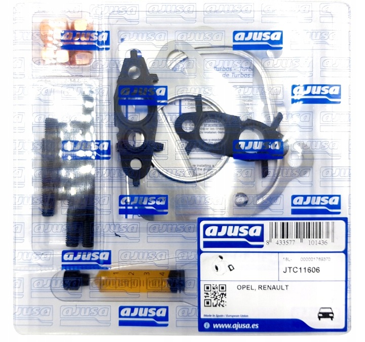 фото №1, Прокладки гвинти турбіни 2.0 dci trafic ii vivaro