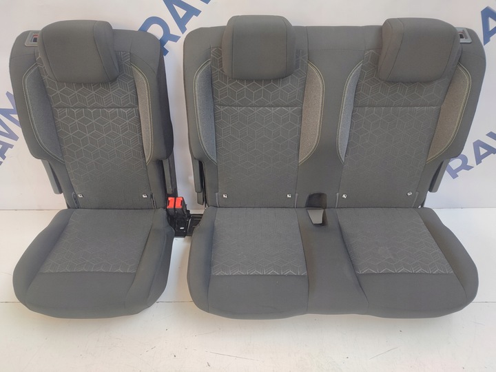 фото №9, Сидіння диван тунель пластики peugeot rifter partner iv citroen berlingo iv