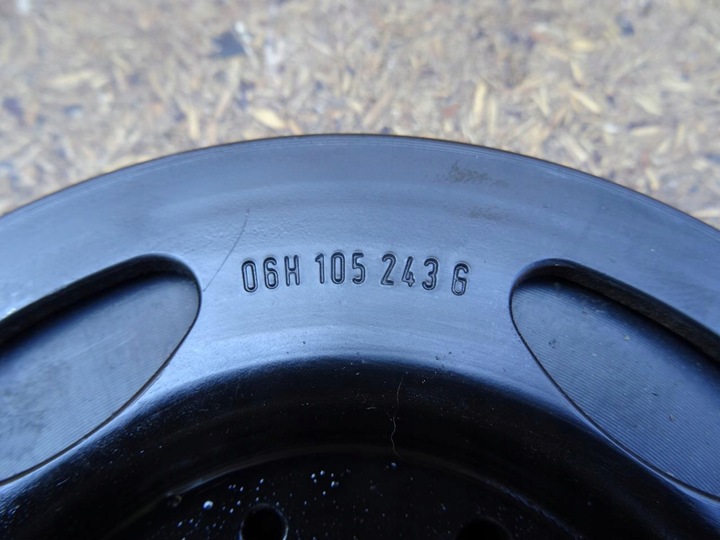 фото №9, Audi a3 8p golf vi gti 2.0 tsi tfsi caw cawb ccz колесо ременное 06h105243g