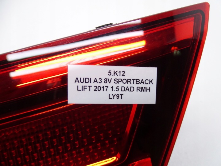 фото №12, Фара права зад правая задняя w крышка багажника audi a3 8v sportback рестайлинг 8v4945076