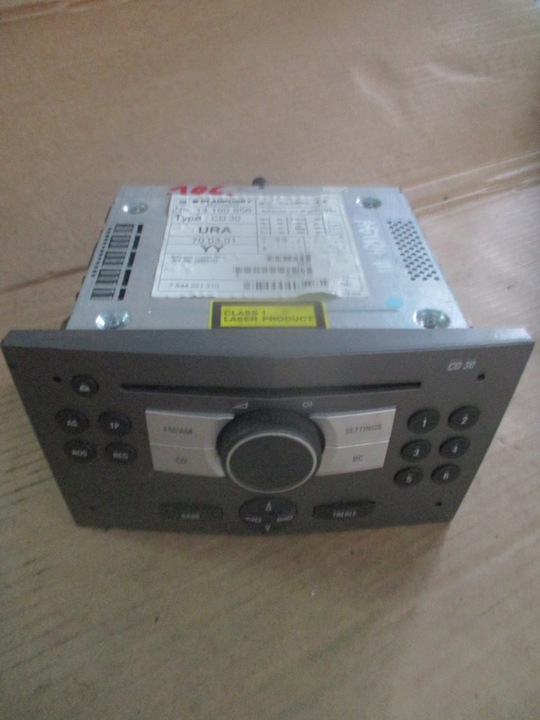 фото №7, Радіо радіопрогравач opel zafira b astra h vectra c 13190856