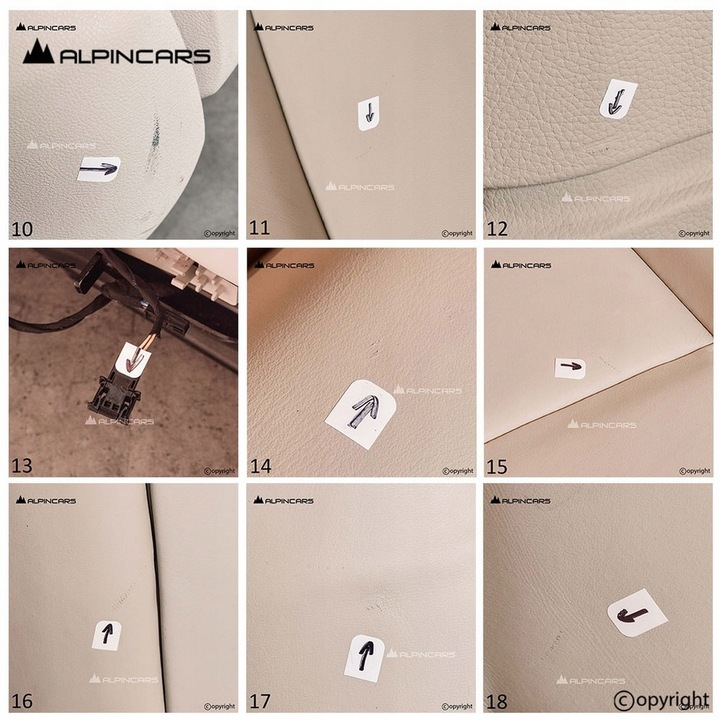 фото №12, Bmw f01 lci оббивка комфорт сидіння засіб шкіра