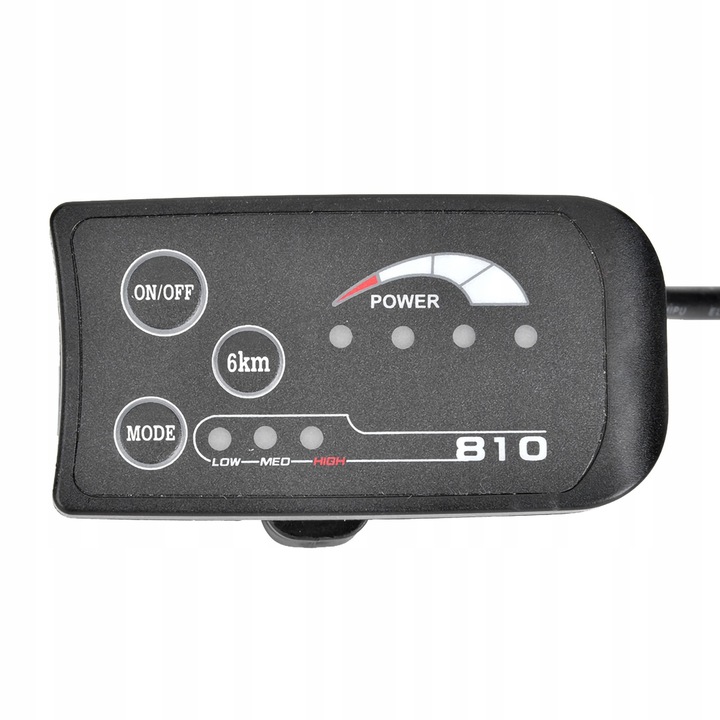 фото №8, Велосипед електричний дисплей led 810 з панель