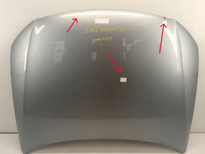 фото №1, Капот крышка двигателя vw passat b6 05-10 lb5m