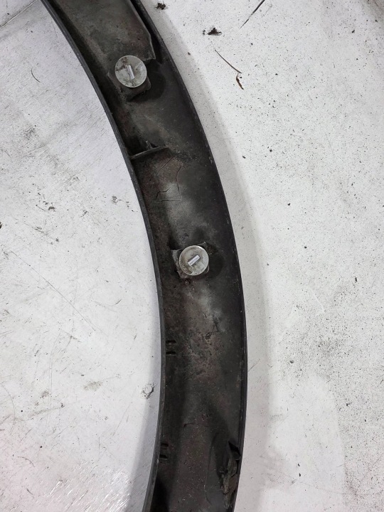 фото №12, Nissan qashqai ii j11 14- 638114ea0a левая молдинг перед крыльев серп оригинал