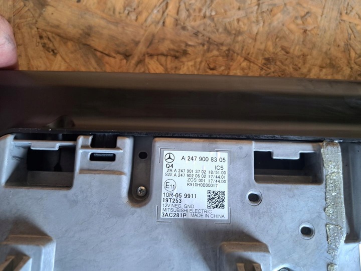 фото №11, Mercedes w247 b-klasa спидометр дисплей европа