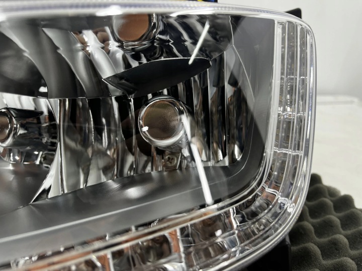 фото №15, Фара передняя hyundai santa fe 3 iii 12-15r. левое передний галоген led w з
