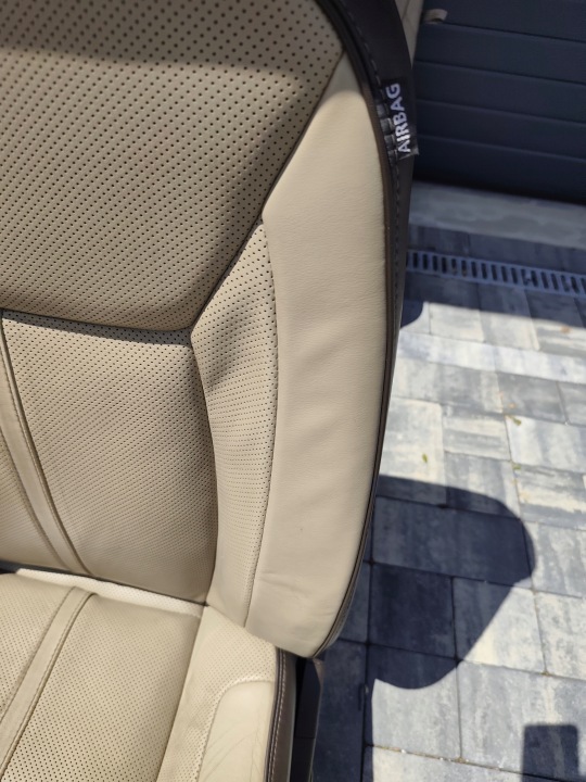 фото №11, Lancia thema chrysler 300c 11-14 комплект сидений кожа светлая dwa цвета