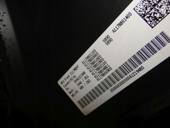 фото №12, Mercedes cla 117 w117 рестайлинг бампер переднее usa