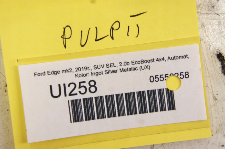фото №10, Ui258 ford edge mk2 торпедо капот pulpit консоль usa ar