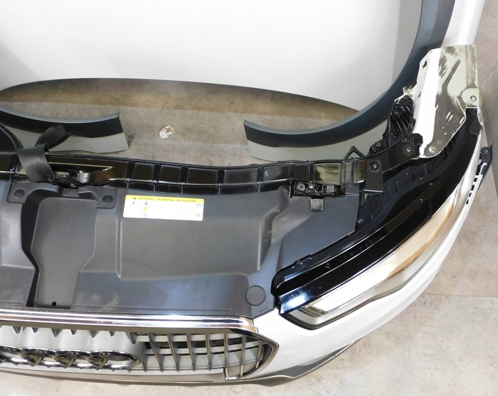 фото №7, Audi a6 c7 4g allroad комплектный перед бампер лампы капот pas полный le радар