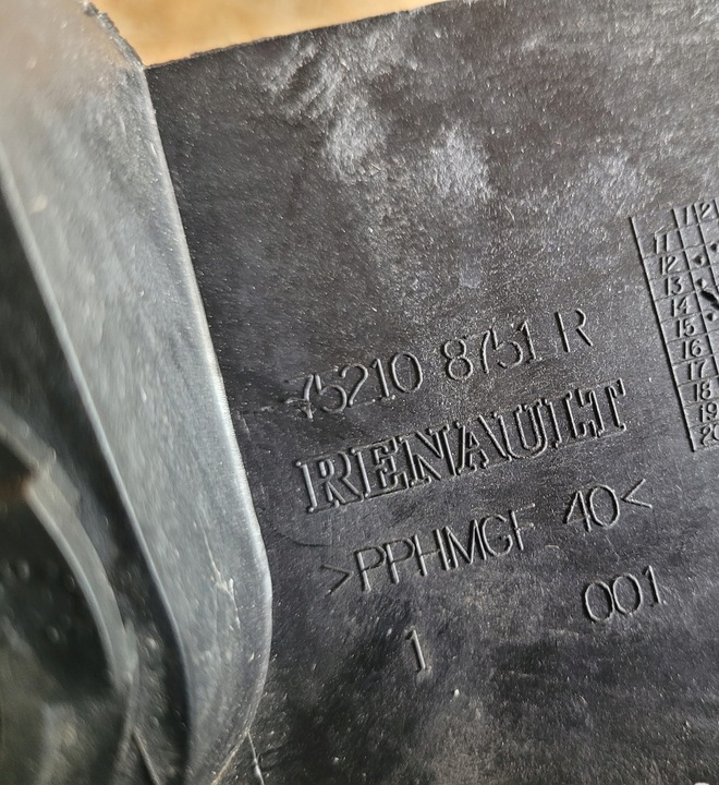 фото №14, Renault zoe i pas переднє підсилювач верхній оригінал fv