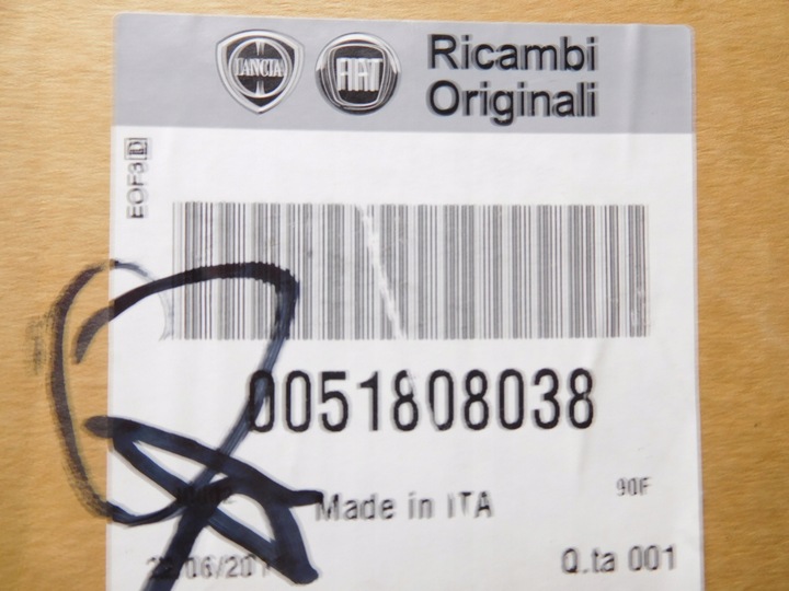 фото №8, Шторка подушка безпеки права lancia delta iii 08- 51808038