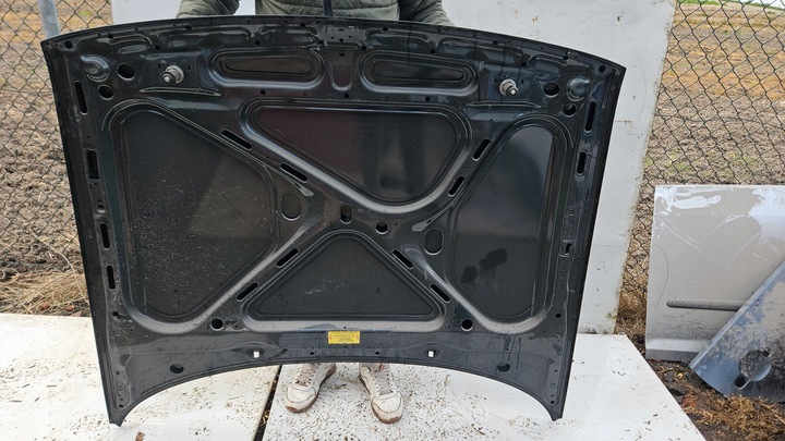 фото №8, Vw passat b4 капот крышка двигателя перед
