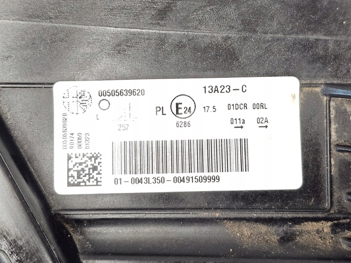 фото №14, Лампа alfa romeo stelvio 2016 - ксенон + led лівий перед європа оригінал ліва