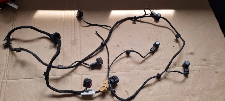 фото №1, Q7 4m ii установка джгут pdc зад датчики 5q0919275b 4m0971104j