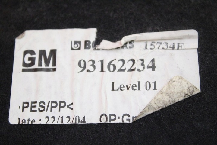 фото №11, Бардачок багажника 93162234 opel tigra b 04-09